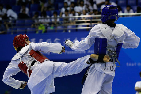 تداوم صدرنشینی شهرداری ورامین در لیگ برتر تکواندو